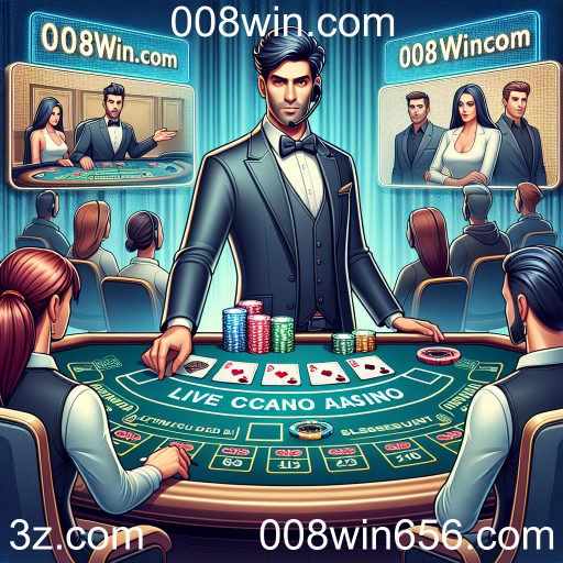 Experiência Imersiva no Cassino Ao Vivo do 008win.com